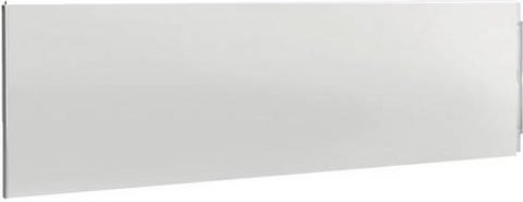 Hager Tür aus Stahl in Weiß, B: 74,8 cm, H: 46,9 cm - Bild 1