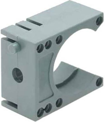 HELU Schlauchhalter Grau 48,00 mm 20 Stück - Bild 1