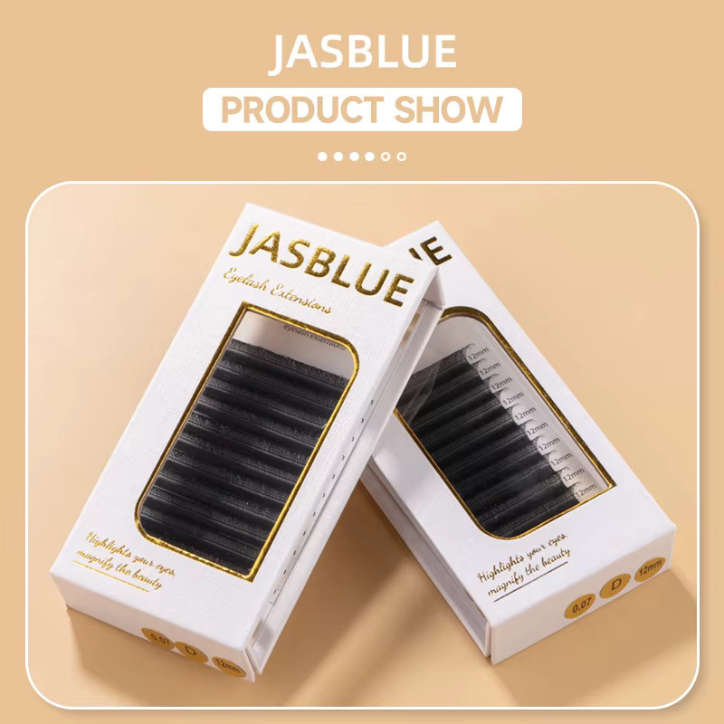 JASBLUE Wimpernverlängerungen YY-förmig, Black, Unisex - Bild 2