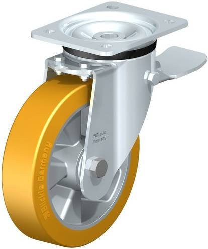 Blickle Lenkrolle LK-ALTH 180K-ST mit Feststeller, Rad-Durchmesser: 18 cm, Tragfähigkeit: 600 kg - Bild 1