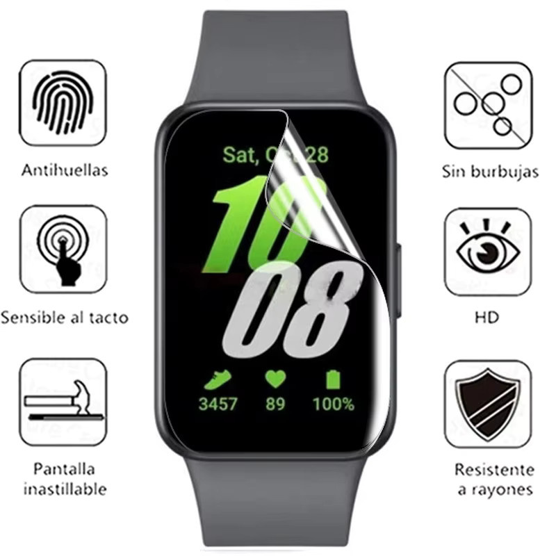 Samsung Galaxy Fit3 Displayschutzfolie aus Hydrogel, transparent, Anti-Scratch Schutzfolie - Bild 3