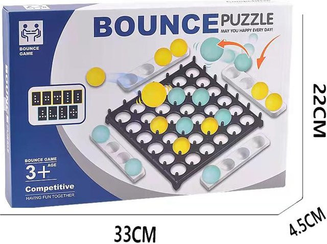 SUNVERY Bounce Off Spiel, Tisch-Hüpfspielzeug, ab 7 Jahren - Bild 1