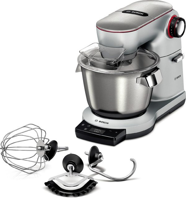 Bosch Küchenmaschine MUM9AX5S00 in Platinumsilber mit Edelstahl-Elementen - Bild 1