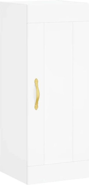 vidaXL Wandschrank Weiß aus Holzwerkstoff B/T/H: 34,5 x 34 x 90 cm - Bild 1