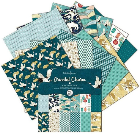 Yiran Furniture Bastelpapier Set mit 12 Blättern in Grau und Multicolour für Origami, Scrapbooking und Kartenherstellung