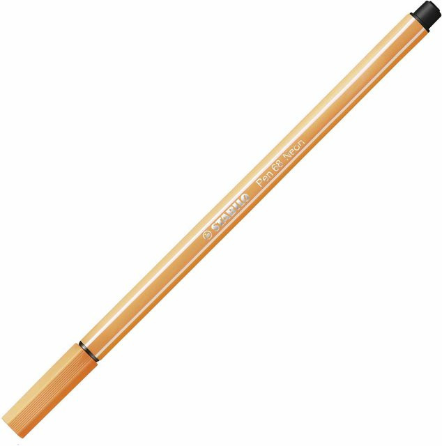 STABILO Pen 68 Textmarker in Neonorange mit feiner Spitze - Bild 1