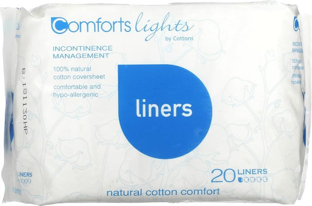 Cottons Comfort Light Damen, 20 Stück, blue - Bild 1