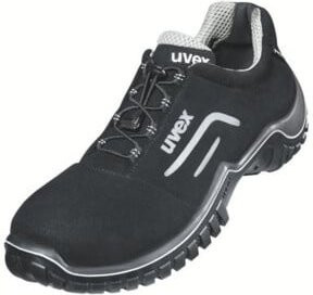 Uvex Halbschuhe Motion Style S2 in Schwarz Silber Grösse 41 Weite 11 - Bild 1