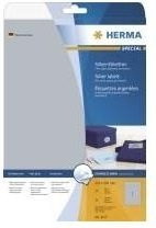 HERMA SuperPrint LaserCopy Folienetiketten Silber A4, 25 Stück - Bild 1