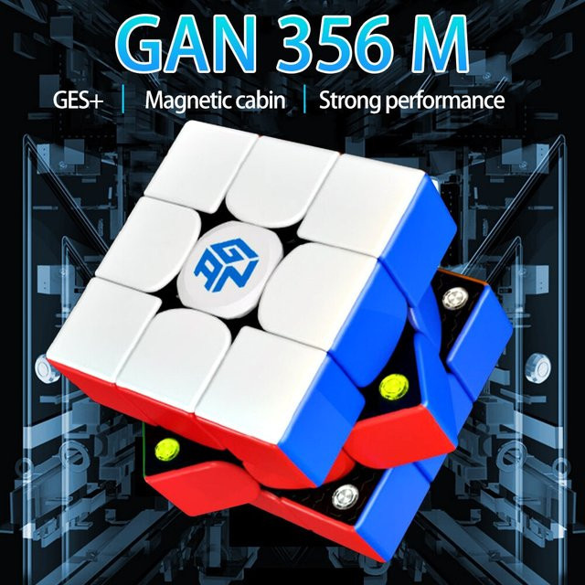 GAN 356 M Magnetic Magic Speed Cube Puzzle ab 14 Jahren - Bild 1