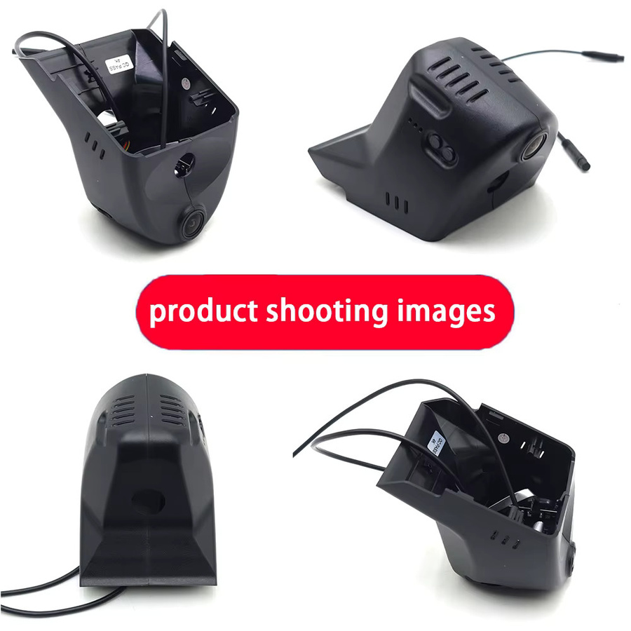 ZJCGO 4K Dash Cam Videorecorder mit Nachtsicht Plug and Play für Volkswagen VW Tayron Tiguan 3 Mk3, Schwarz - Bild 5