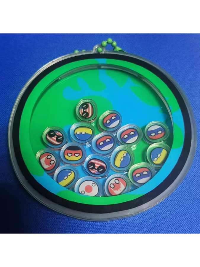 Tomoontoy Countryballs Earth Box Puppe, Bunt / Mehrfarbig - Bild 2