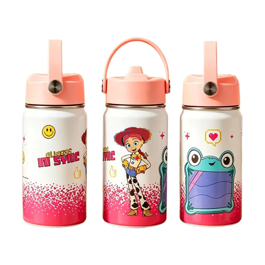 Disney Jessie & Lilypad Edelstahl-Becher mit Farbverlauf in Blau, 12oz (ca. 355 ml) - Bild 4