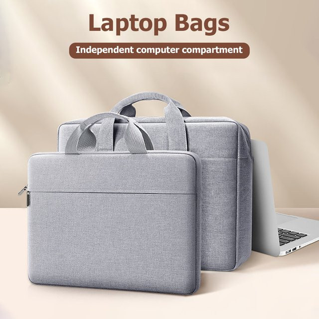 AKABEILA Laptop-Hülle stoßfeste Notebook-Tasche für MacBook, Xiaomi, Huawei und ASUS in Pink, 11–16 Zoll, ultradünne Business-Aktentasche - Bild 1