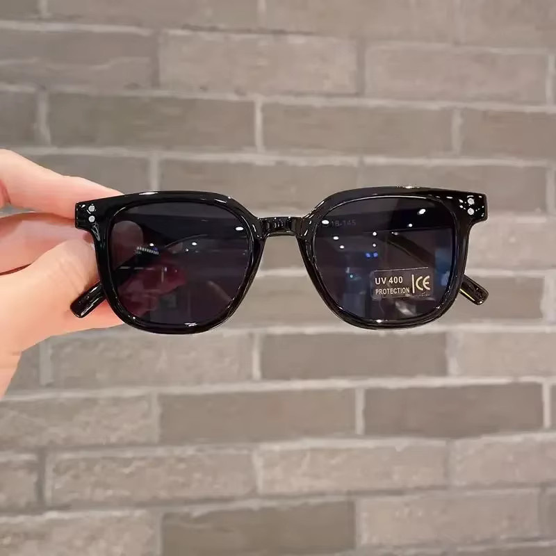 RUISIMO Kinder-Sonnenbrille, quadratisch, Vollrand, Kunststoff, schwarz - Bild 3