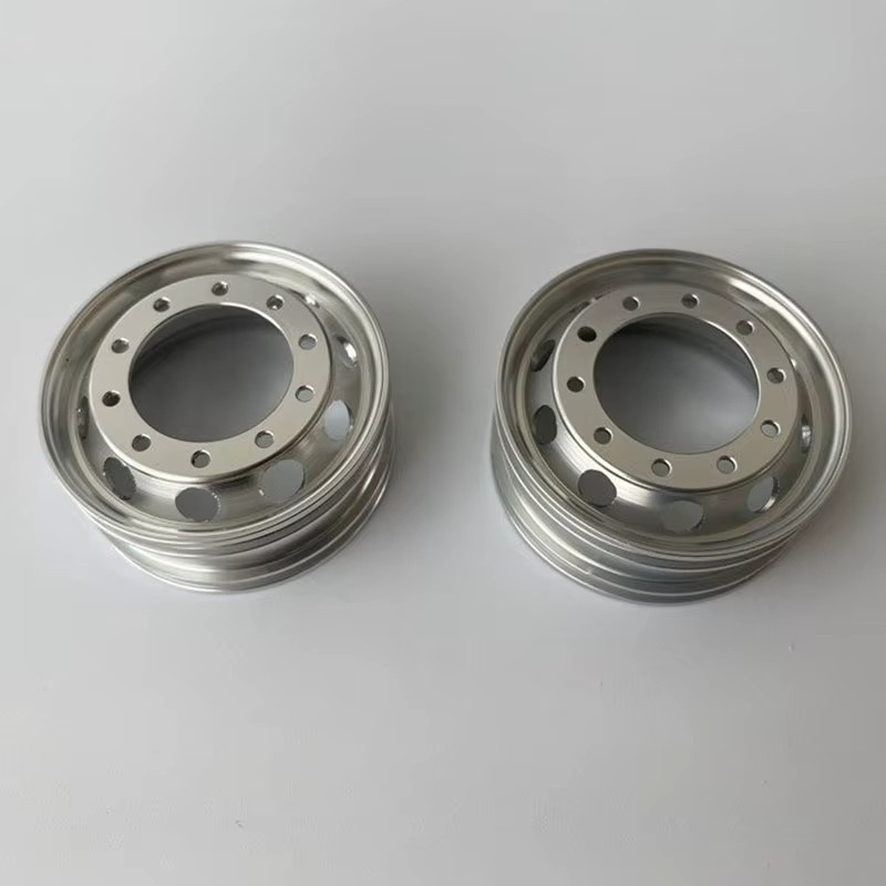 Tamiya Metall-Simulations-Vorderradnabe, 1:14, Grau - Bild 3