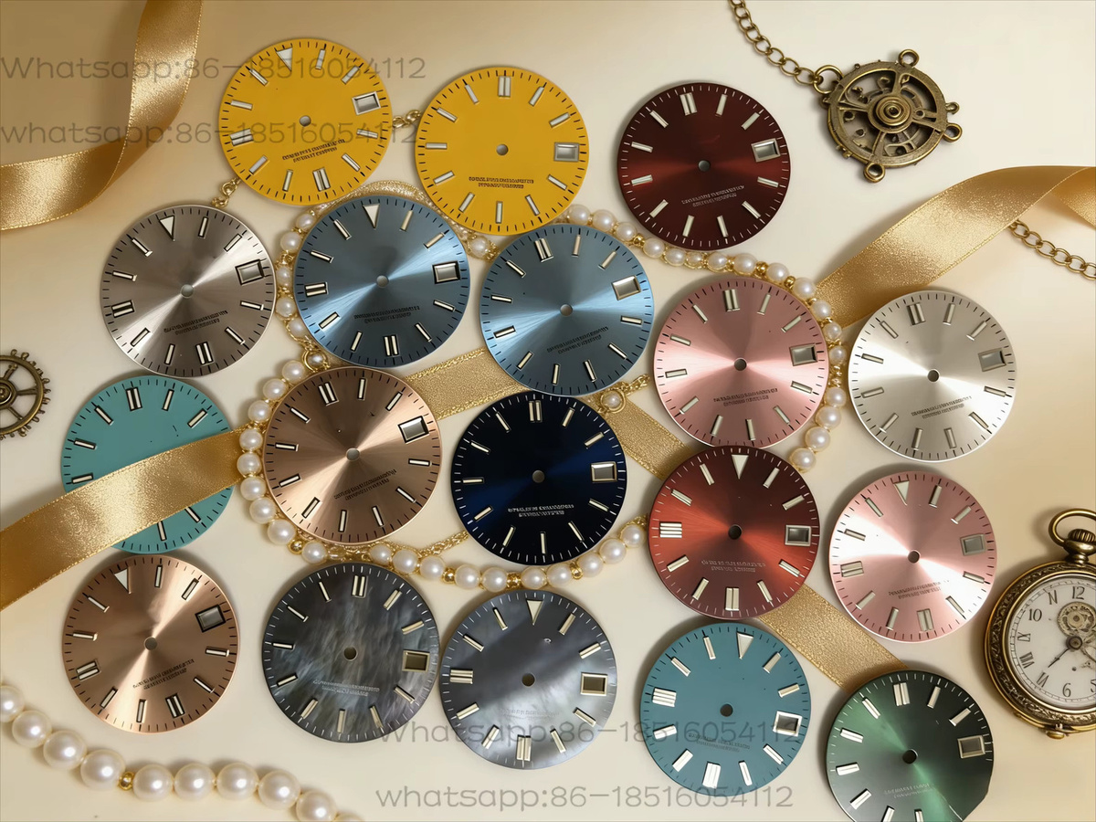 Modifiziertes Zifferblatt, Sonnenmuster, 28,5 mm, Unisex - Bild 4