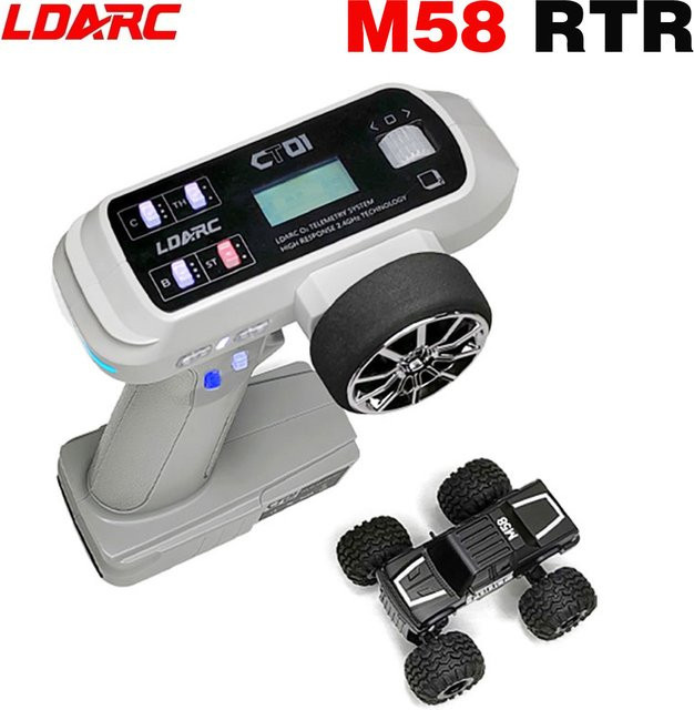 LDARC M58 RTR RC Auto, 1:58, ferngesteuert, ab 14 Jahren - Bild 1