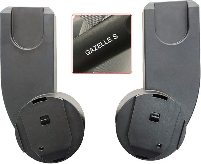 Cybex Adapter für Gazelle S Kinderwagen und Aton Cloud Q/Z Autositze in Schwarz - Bild 1