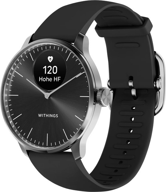 Withings Hybrid-Smartwatch, Schwarz, 37 mm, Unisex - Bild 1