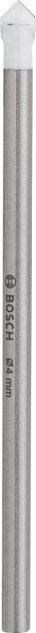 Bosch Fliesenbohrer CYL-9 Ceramic mit Carbide-Spitze in Weiß und Silber, Durchmesser: 4 mm, Länge: 70 mm - Bild 1