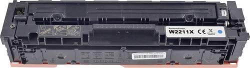 Renkforce Tonerpatrone Cyan kompatibel mit HP 207X W2211X für Laserdrucker mit 2450 Seiten Reichweite - Bild 1
