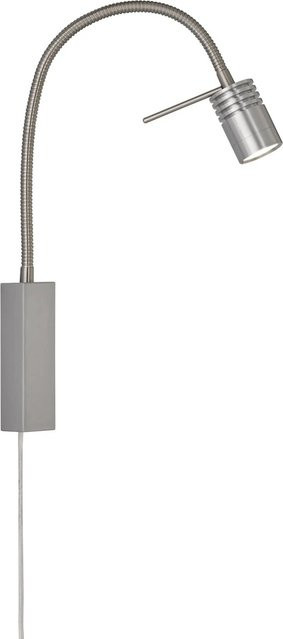 Fischer & Honsel LED-Wandspot River Ringe Nickelfarben 40 cm - Bild 1