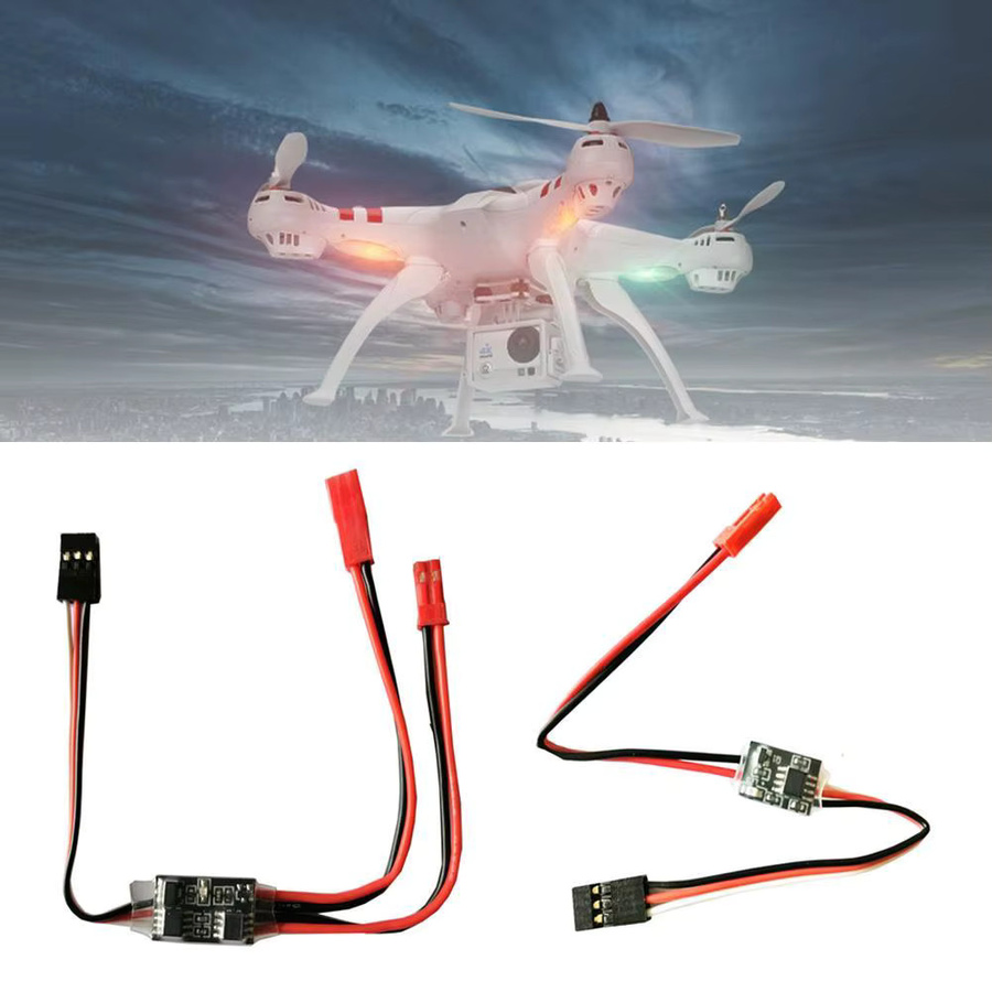 Hochstrom-Fernbedienungs-Elektronikschalter für Modellflugzeuge, Pflanzenschutzmaschinen und UAV-Pumpen mit PWM-Signalsteuerung (2-20A) - Bild 2
