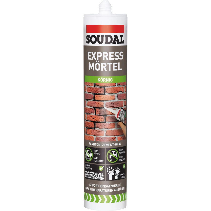 Soudal Express Mörtel Zementgrau 300 ml - Bild 2