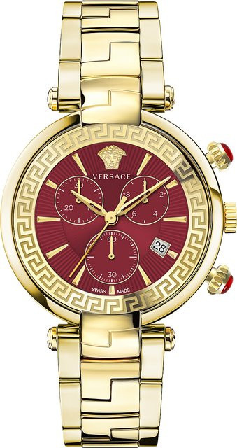 Versace Chronograph, Quarz, Edelstahl, 41 mm, Herren - Bild 1