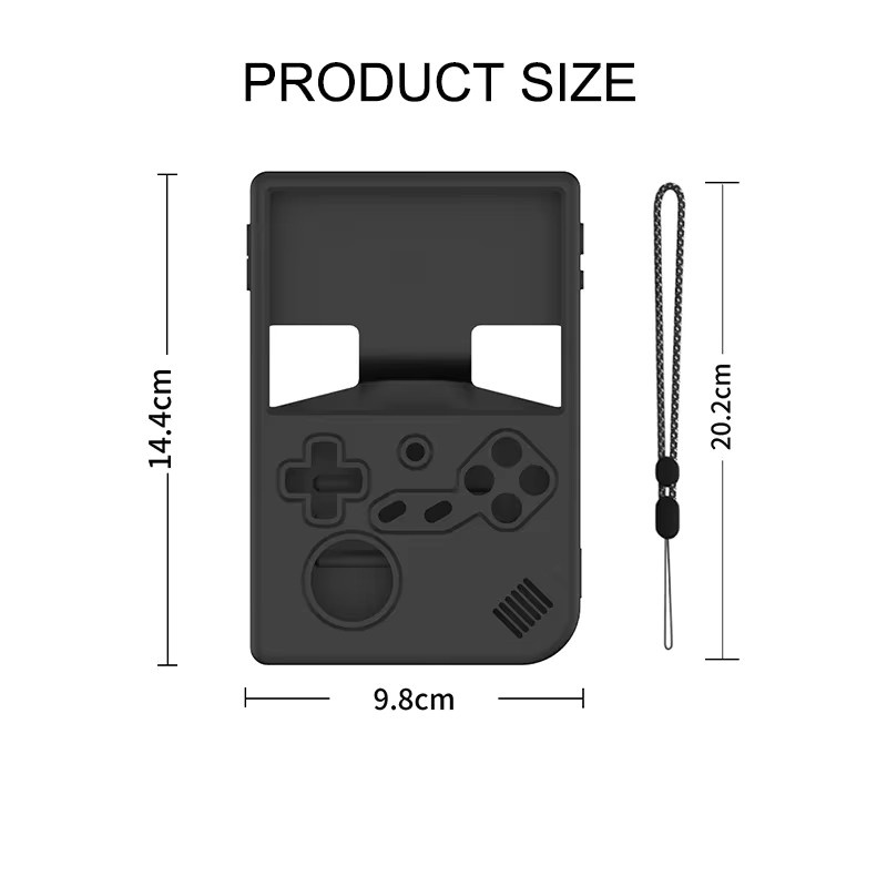Anbernic Silikonhülle für RG40XXV Handheld-Spielekonsole in Weiß, kratzfest und waschbar - Bild 4