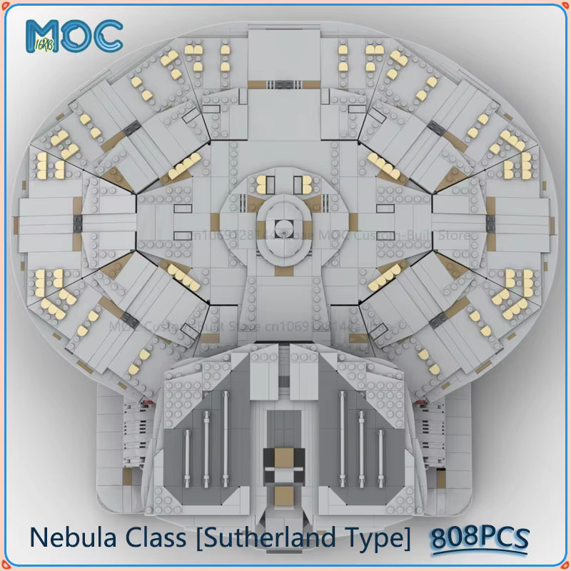 MOCBUILDING Nebula-Klasse Sutherland-Typ Modell, Bausteine, Erweiterung - Bild 2