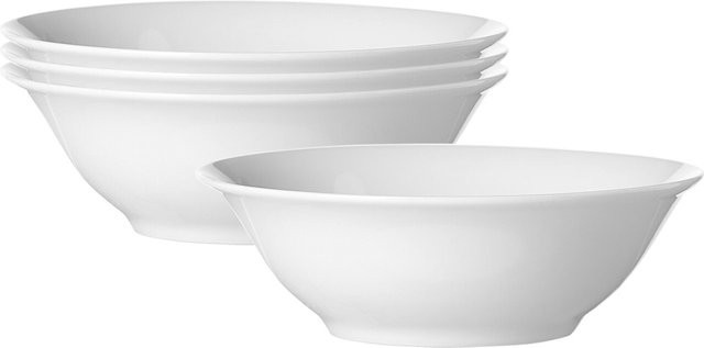 Ritzenhoff & Breker Servierschalen Bianco aus Porzellan, Weiß, 4er Set, Durchmesser: 18 cm - Bild 1