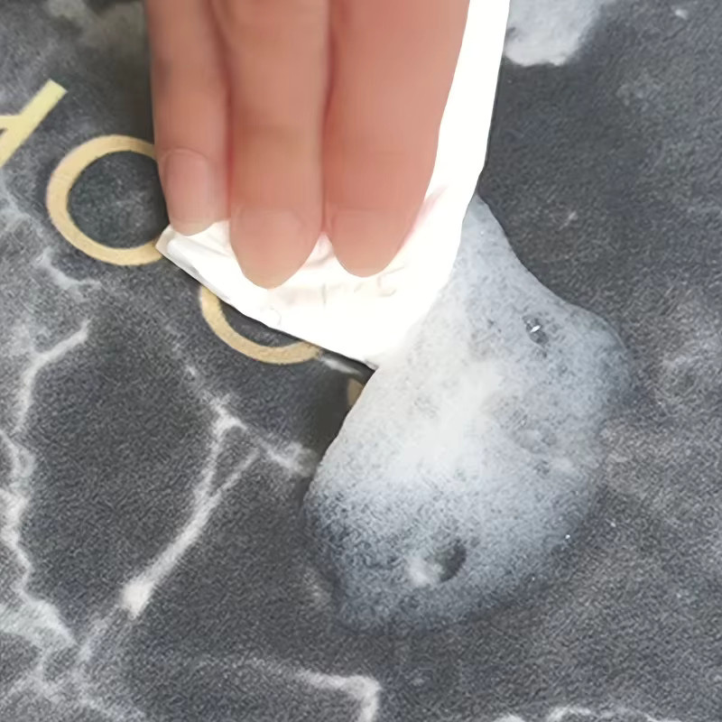 VIKAMA Diatomit-Badematte in Grau, schnelltrocknend und rutschfest - Bild 3