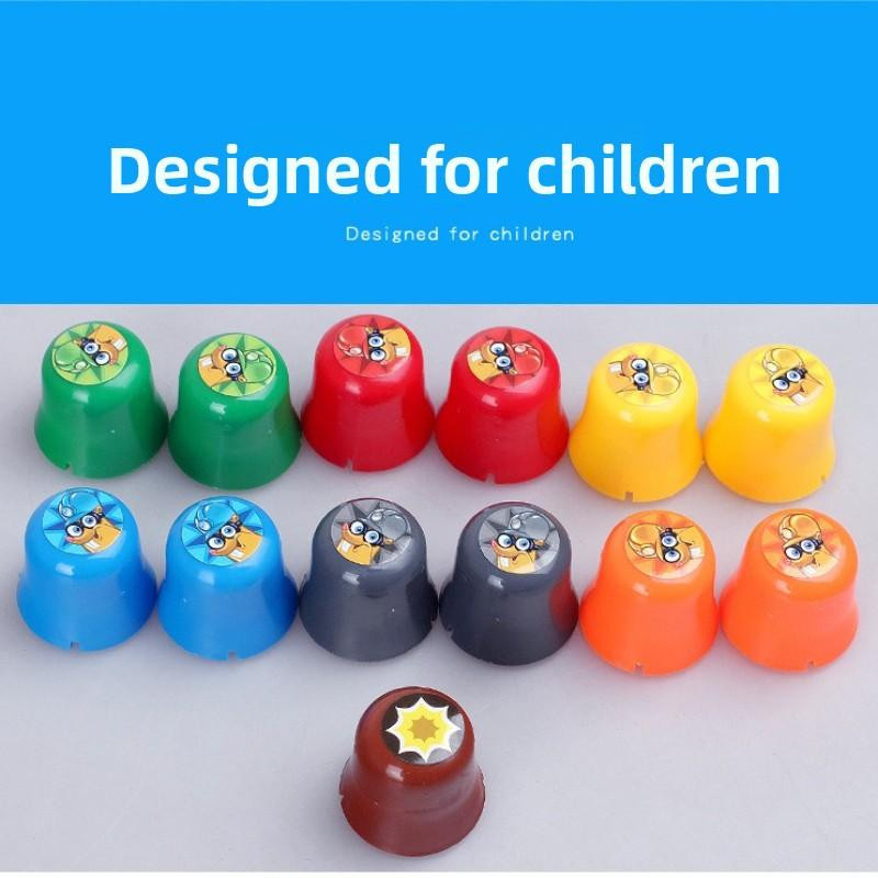 IYUEQIANLI Schnelles Becherstapelspiel Partyspiel blau 4-6 Jahre - Bild 2