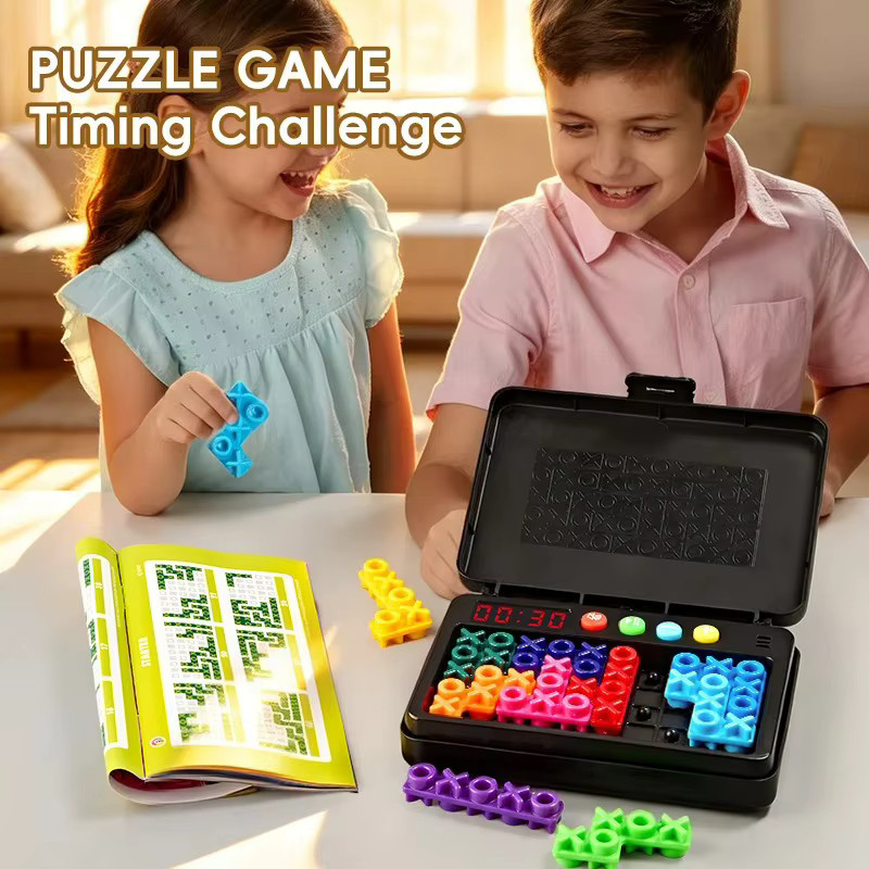 KNYYSECQ Smart XO Puzzle, Kinderpuzzle-Spielzeug, Logisches Denkspiel - Bild 3