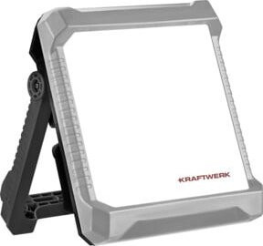 Kraftwerk LED Arbeitslampe 5000 mit wechselbarem Akku, 5 Farbtemperaturen, grau - Bild 1