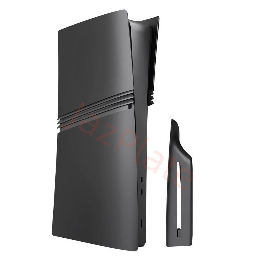 Sony PlayStation 5 Pro Disc Edition Custom Side Panel Shell Ersatz Frontplatte in Schwarz - Bild 4