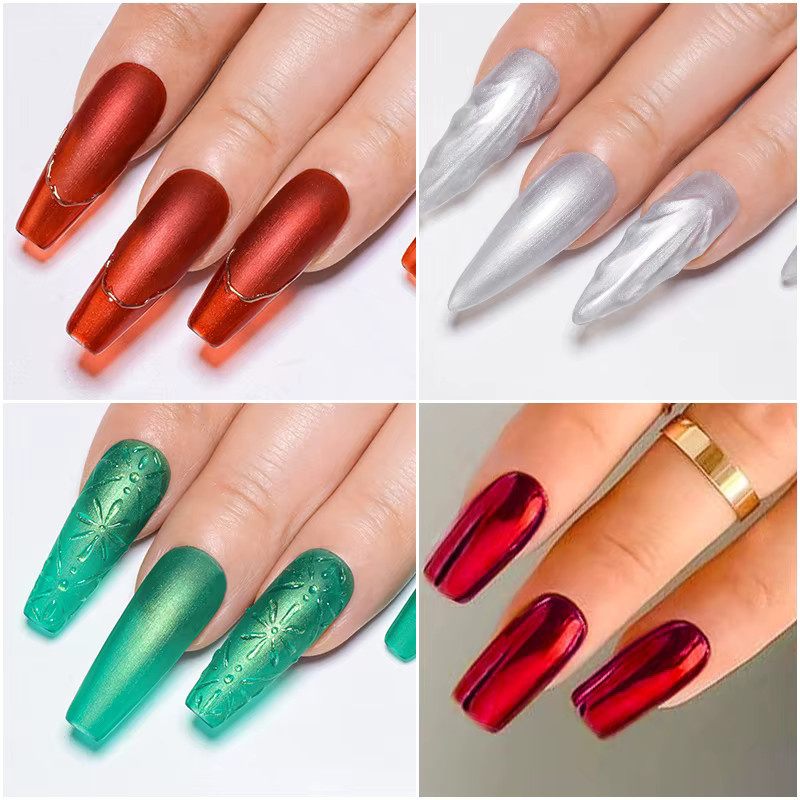 MEET ACROSS Gel-Nagellack, Metallic, Unisex - Bild 3