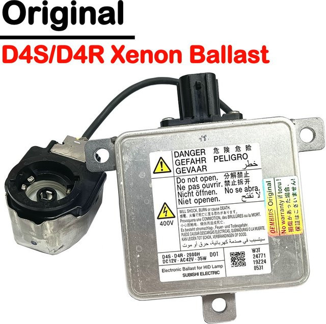 OEMHIDS Xenon-Ballastkabel Zündgerät für HID-Scheinwerfermodule W3T24771 W3T216 D4S D4R Länge: 22 cm - Bild 1