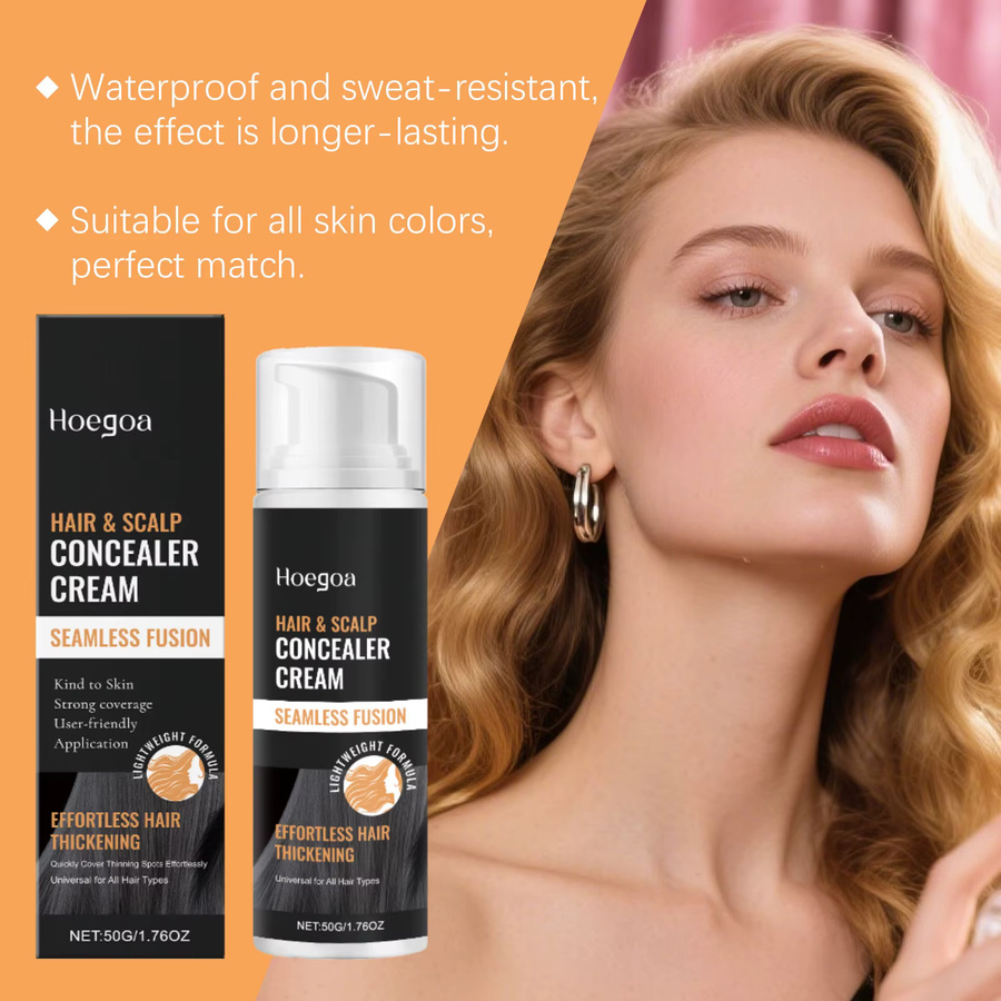 HOEGOA Haaransatz-Concealer mit Sheabutter, weiß/grau - Bild 2