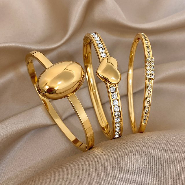 Greatera Armband, verkupfertes Gold, Zirkonia, Damen - Bild 1