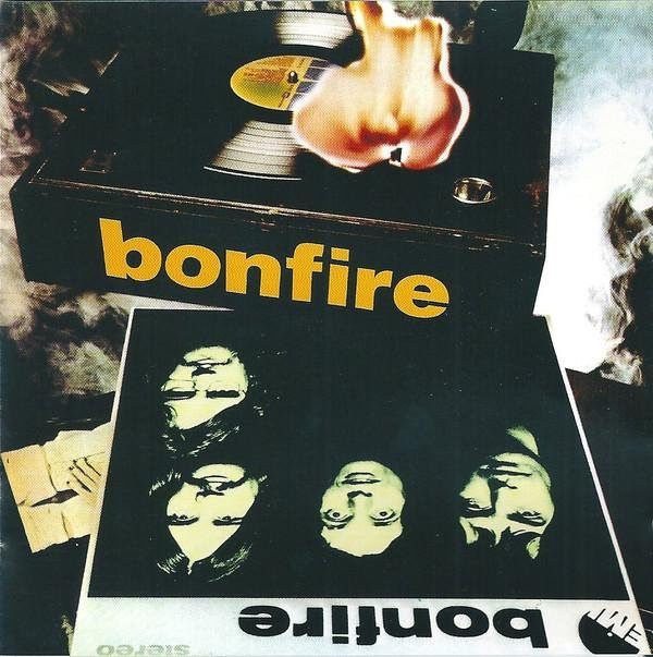 Bonfire Goes Bananas CD Bonfire Rock Album 1994 Gebraucht beige - Bild 1