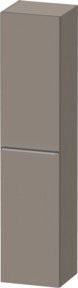Duravit Hochschrank D-Neo in Grau Matt mit 1 Tür und 5 Regalböden, B/T/H: 40 x 36 x 176 cm - Bild 1