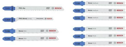 Bosch Advanced Stichsägeblatt Set Metal in Silber, 10-teilig - Bild 1