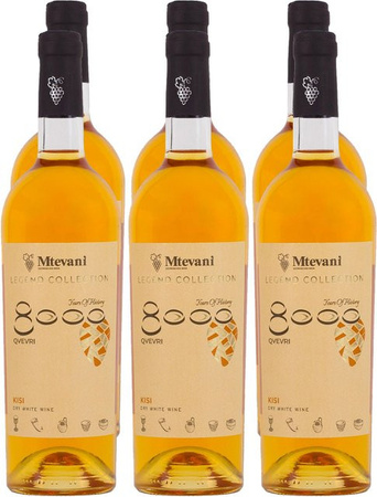 Mtevani Legend Collection, Kisi, Qvevri, Orangewein, 2023, 6 x 0,75 l