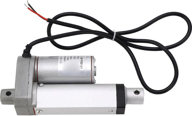 Sonoff Elektrischer Linearaktuator aus Aluminiumlegierung in Weiß und Silber mit 50mm Hub und 750N Kraft, 12VDC - Bild 1