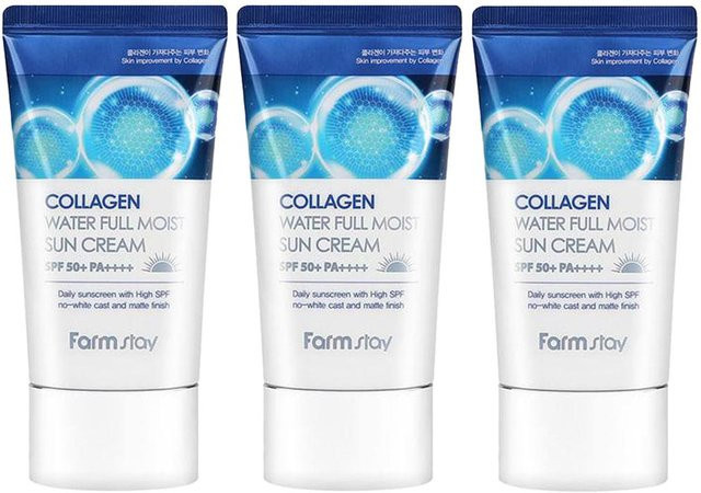 FARM STAY Kollagen Sonnencreme mit Niacinamid, 70g, Alle Hauttypen - Bild 1