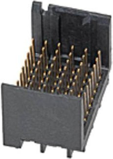 Molex Stiftgehäuse-Platine 761651308 in Schwarz - Bild 1