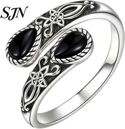 Dreamsa Ring Vintage, Silber, Kristall, Damen - Bild 1